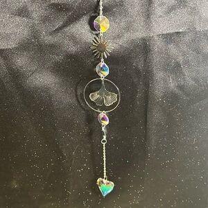 🌟Silver Rainbow 🌈 Crystal Sun Catcher (a)🌟
